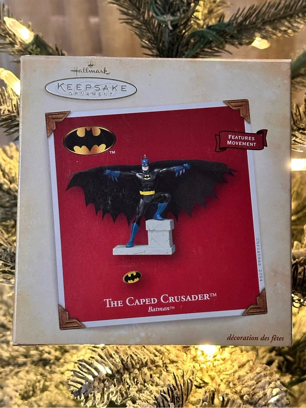 2004 Hallmark Keepsake – The Caped Crusader Batman Ornament